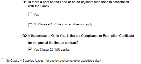 Pool Safety Certificate Residential property Queensland Brisbane