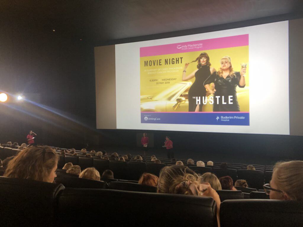 The Hustle Rebel Wilson Anne Hathaway Fundraiser Breast Cancer FC Lawyers Sunshine Coast Maroochydore Cinemas