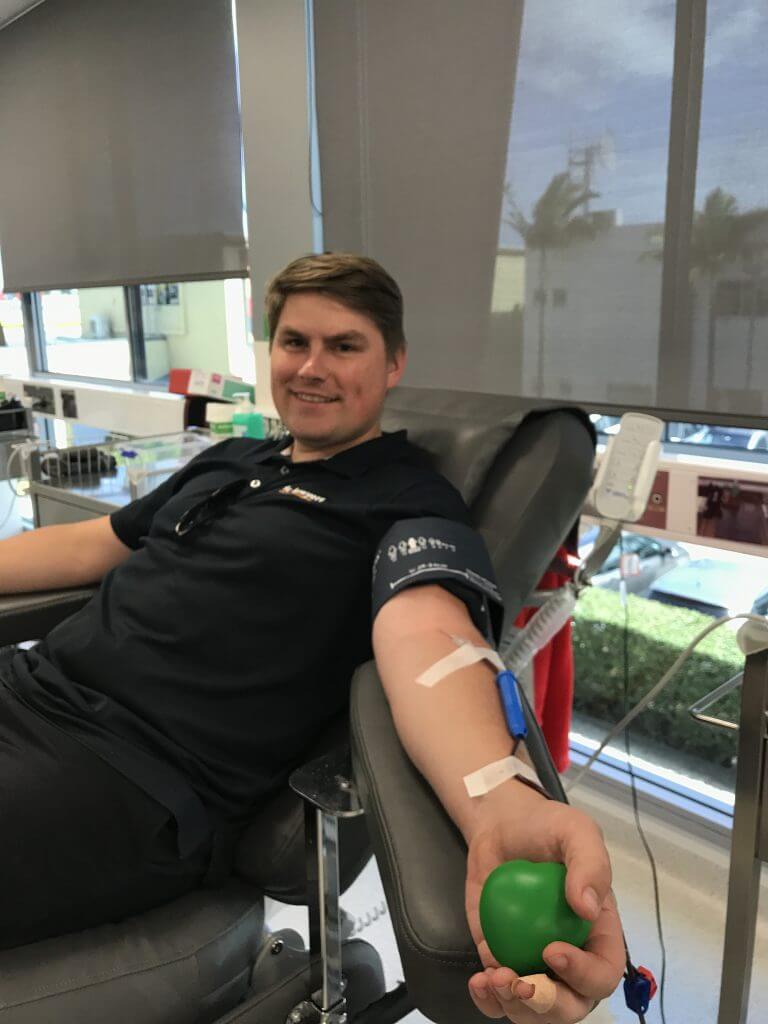 jeremy vigar fc lawyers sunshine coast solicitors blood donations