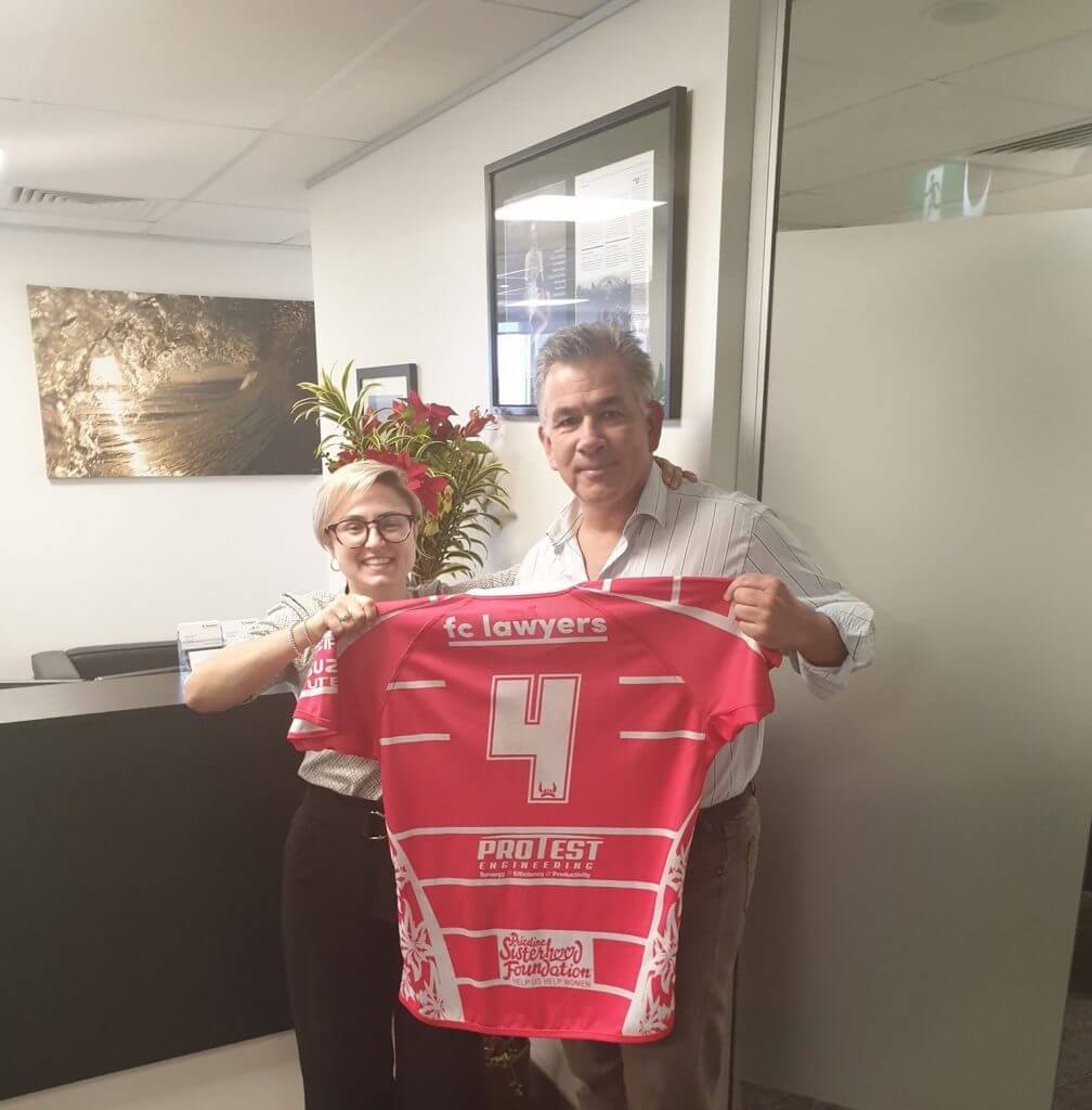 Glenn Ferguson AM Chloe kopilovic usc rugby business lawyers sunshine coast wills estates protest engineering