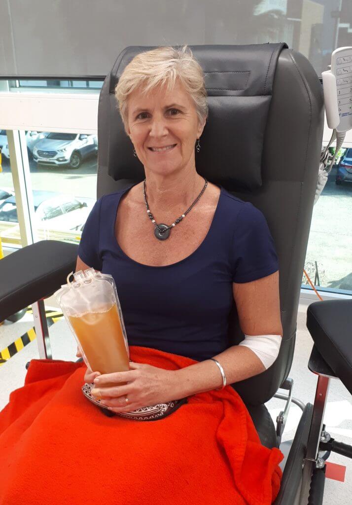 Kathy Bliss Australian Red Cross Blood Donation