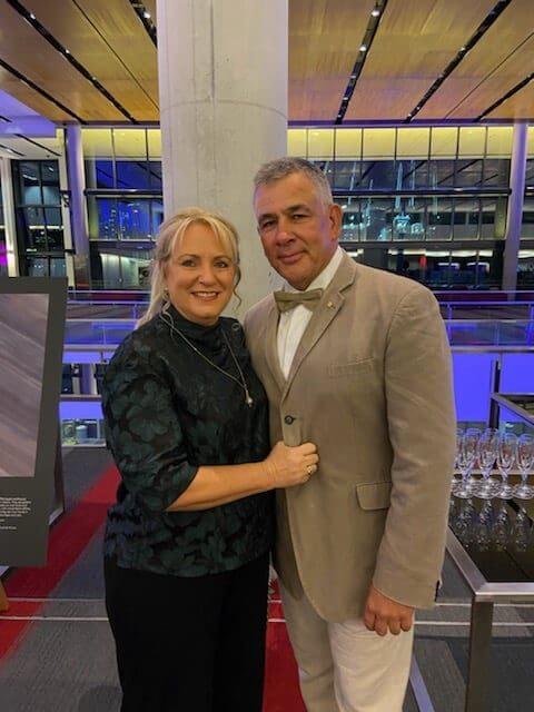 Debbie Platz Glenn Ferguson Australia Zoo Wildlife Warriors Steve Irwin Gala Dinner 2021