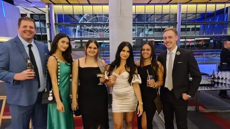 Ash Platz Jazmine Cowling Samantha Fotinos Jozefina Ndoci Tessa Delamere Duncan MacDougall Steve Irwin Gala Dinner 2021